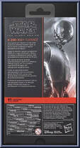 K-2SO (Kay-Tuesso) from Star Wars - Black Series (2020) - Andor manufactured by Hasbro [Back]