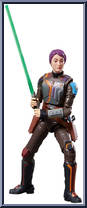 Sabine Wren from Star Wars - Black Series (2020) - Ahsoka manufactured by Hasbro [Loose]