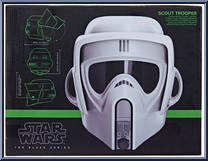 Scout Trooper Premium Electronic Helmet from Star Wars - Black Series (2020) - Role Play manufactured by Hasbro [Back]