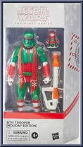 Sith Trooper (Holiday Edition) from Star Wars - Black Series (2020) - Holiday manufactured by Hasbro [Front]
