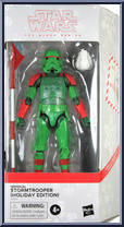 Stormtrooper (Holiday Edition) from Star Wars - Black Series (2020) - Holiday manufactured by Hasbro [Front]