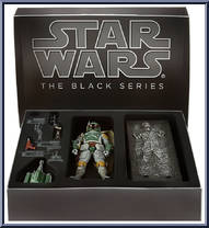 Boba Fett and Han Solo in Carbonite from Star Wars - Black Series - Red - 6" Scale - Exclusives manufactured by Hasbro [Front]