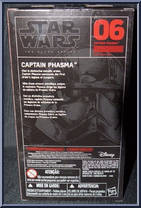 Captain Phasma (Force Awakens) from Star Wars - Black Series - Red - 6" Scale manufactured by Hasbro [Back]