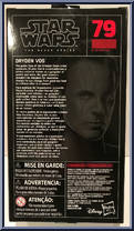 Dryden Vos from Star Wars - Black Series - Red - 6" Scale manufactured by Hasbro [Back]