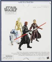 Episode I from Star Wars - Black Series - Red - Digital Release Commemorative Collection manufactured by Hasbro [Front]