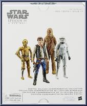 Episode IV from Star Wars - Black Series - Red - Digital Release Commemorative Collection manufactured by Hasbro [Front]