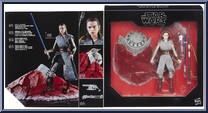 Rey (Jedi Training) (Crait) from Star Wars - Black Series - Red - 6" Scale - Exclusives manufactured by Hasbro [Front]