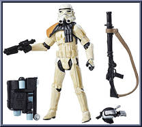 Sandtrooper from Star Wars - Black Series - Red - 3.75" Scale - Wal-Mart manufactured by Hasbro [Loose]