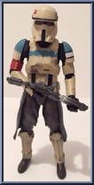 Scarif Stormtrooper Squad Leader  from Star Wars - Black Series - Red - 6" Scale manufactured by Hasbro [Loose]