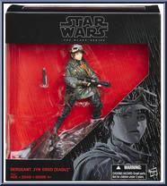 Sergeant Jyn Erso (Eadu) from Star Wars - Black Series - Red - 6" Scale - Exclusives manufactured by Hasbro [Front]