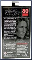 Vice Admiral Holdo from Star Wars - Black Series - Red - 6" Scale manufactured by Hasbro [Back]