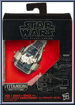 First Order Snowspeeder from Star Wars - Black Series - Titanium - Vehicles manufactured by Hasbro [Front]