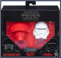 Praetorian Guard  Flametrooper from Star Wars - Black Series - Titanium - Helmets manufactured by Hasbro [Front]