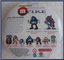 Han Solo / Boba Fett from Star Wars - Chocolate Mpire - Basic Series manufactured by Hasbro [Back]