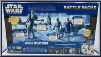 Battle of Orto Plutonia from Star Wars - Clone Wars (2008) - Battle Packs manufactured by Hasbro [Back]