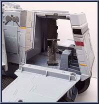 Clone Turbo Tank (with Tank Gunner) from Star Wars - Clone Wars (2008) - Vehicles manufactured by Hasbro [Loose]