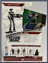 Commander TX-20 from Star Wars - Clone Wars (2008) - White / Red Cards manufactured by Hasbro [Back]