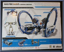 Hailfire Droid & General Grevious from Star Wars - Clone Wars (2008) - Vehicles manufactured by Hasbro [Back]