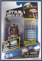 R7-D4 from Star Wars - Clone Wars (2008) - Battle Game Cards manufactured by Hasbro [Front]