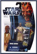Mace Windu from Star Wars - Clone Wars (2012) - Darth Maul Package manufactured by Hasbro [Front]