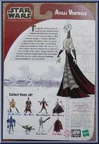 Asajj Ventress from Star Wars - Clone Wars (Animated) - Animated Series manufactured by Hasbro [Back]