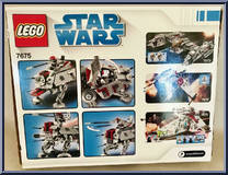AT-TE Walker from Star Wars - Clone Wars - Basic Series manufactured by Lego [Back]
