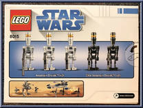 Assassin Droids Battle Pack from Star Wars - Clone Wars - Basic Series manufactured by Lego [Back]