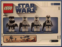 Clone Walker Battle Pack from Star Wars - Clone Wars - Basic Series manufactured by Lego [Back]
