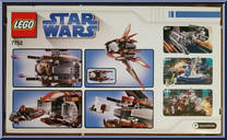 Count Dooku's Solar Sailer from Star Wars - Clone Wars - Basic Series manufactured by Lego [Back]