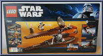 Geonosian Starfighter from Star Wars - Clone Wars - Basic Series manufactured by Lego [Back]