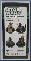 Han Solo in Carbonite from Star Wars - Banks manufactured by Diamond Select [Back]