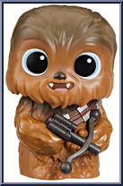 Chewbacca from Star Wars - Droidables & Friends - Basic Series manufactured by Hasbro [Loose]