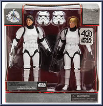 Han Solo & Luke Skywalker in Stormtrooper Disguise from Star Wars - Elite Series - A New Hope manufactured by Disney [Front]