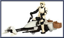 Scout Trooper & Speeder Bike Action Figure