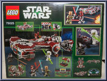 Jedi Defender-Class Cruiser from Star Wars - Expanded Universe - Basic Series manufactured by Lego [Back]