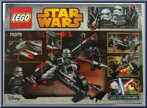 Shadow Troopers from Star Wars - Expanded Universe - Basic Series manufactured by Lego [Back]