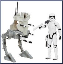 Assault Walker (with Riot Control Stormtrooper) Action Figure
