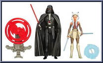 Darth Vader / Ahsoka Tano from Star Wars - Force Awakens - Multi-Packs manufactured by Hasbro [Loose]