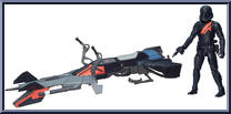 Elite Speeder Bike (with Stormtrooper) from Star Wars - Force Awakens - Vehicles manufactured by Hasbro [Loose]