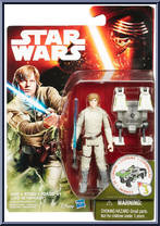Luke Skywalker from Star Wars - Force Awakens - Basic Series manufactured by Hasbro [Front]