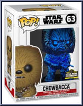Chewbacca (Blue Chrome) from Star Wars - Force Awakens - Pop! Vinyl Figures manufactured by Funko [Front]