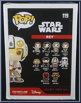Rey from Star Wars - Force Awakens - Pop! Vinyl Figures manufactured by Funko [Back]
