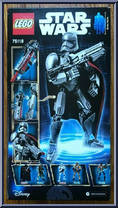 Captain Phasma from Star Wars - Force Awakens - Basic Series manufactured by Lego [Back]