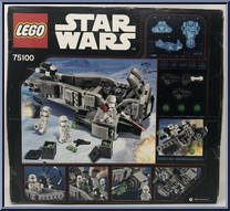 First Order Snowspeeder from Star Wars - Force Awakens - Basic Series manufactured by Lego [Back]