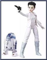 Princess Leia Organa / R2-D2 from Star Wars - Forces of Destiny - Basic Series manufactured by Hasbro [Loose]