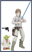 Luke Skywalker / Yoda from Star Wars - Forces of Destiny - Basic Series manufactured by Hasbro [Loose]