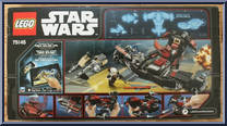 Eclipse Fighter from Star Wars - Freemaker Adventures - Basic Series manufactured by Lego [Back]