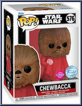 Chewbacca (Life Day) (Flocked) from Star Wars - Pop! Vinyl Figures manufactured by Funko [Front]