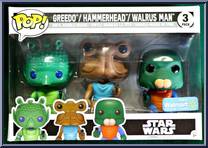 Greedo / Hammerhead / Walrus Man from Star Wars - Pop! Sets manufactured by Funko [Front]
