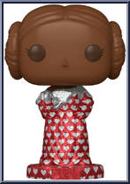Princess Leia (Valentine Chocolate) from Star Wars - Pop! Vinyl Figures manufactured by Funko [Loose]